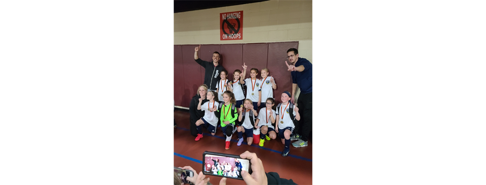  U10 girls win the Marx’s 3rd annual Gobbler Goalfest!