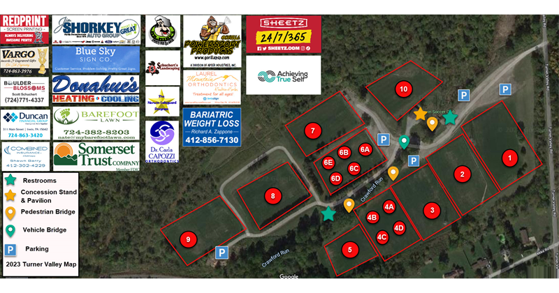Fall '23 Field Map