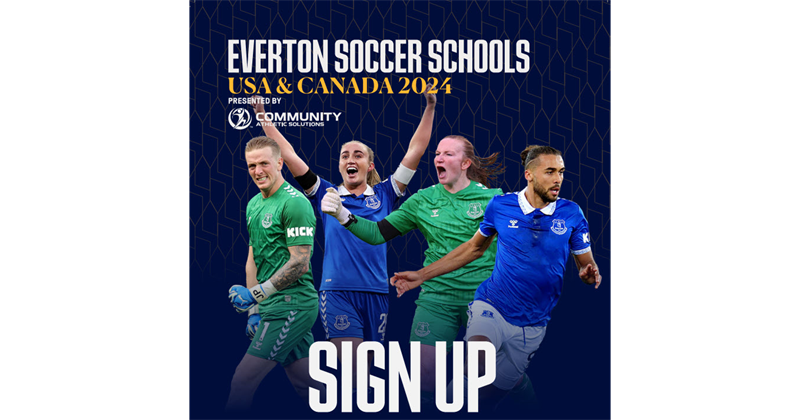Everton Soccer Schools are back!